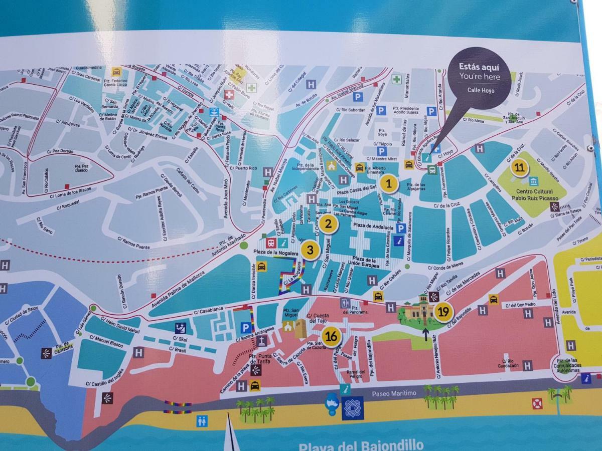 Acogedor Estudio En El Centro Torremolinos Leilighet Eksteriør bilde